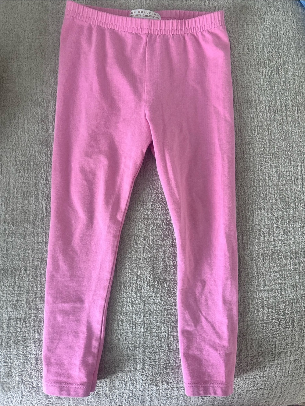 The Beaufort Bonnet Company Pink Girls' Stretch Leggings